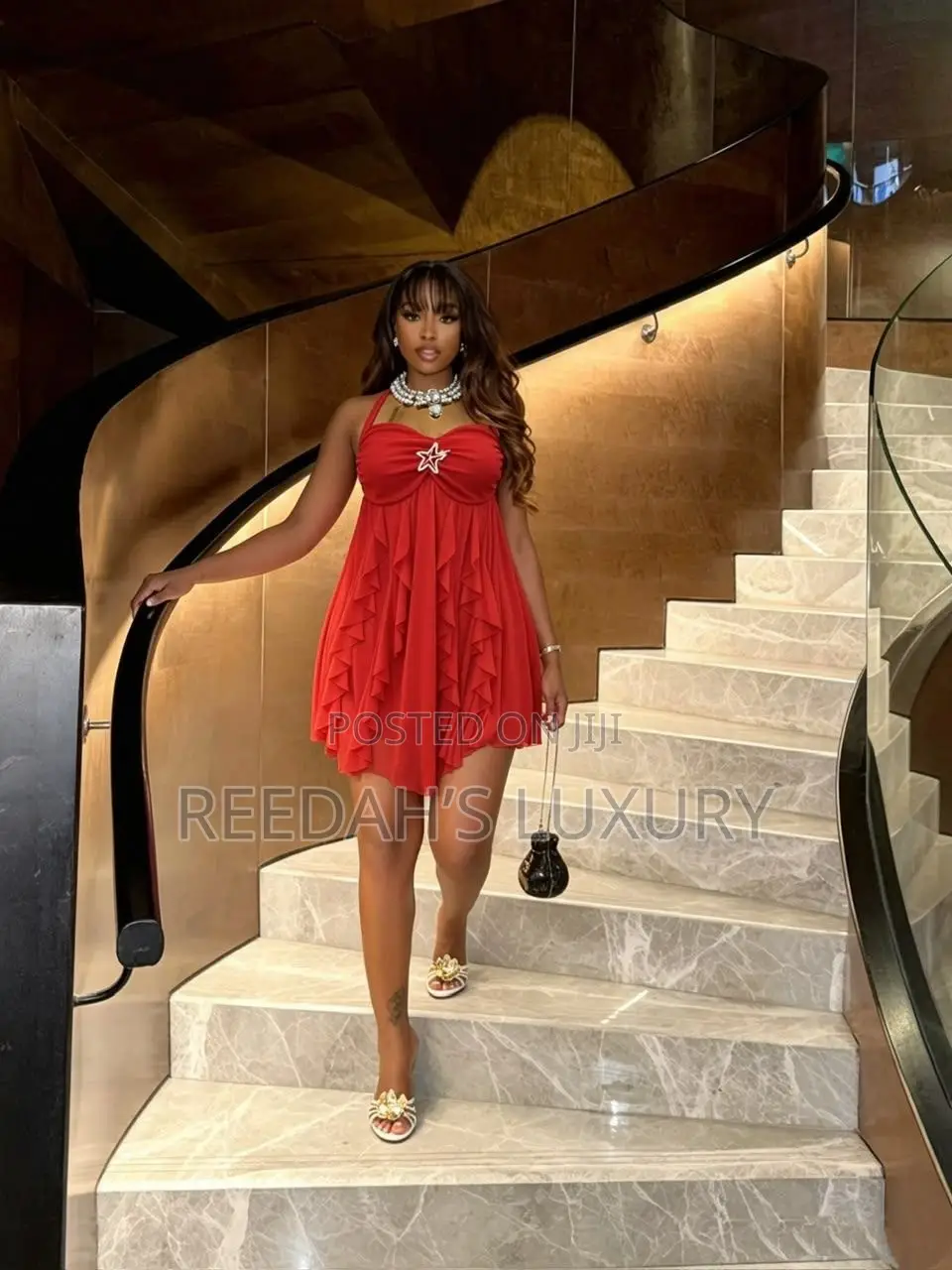 Halter Mini Dress