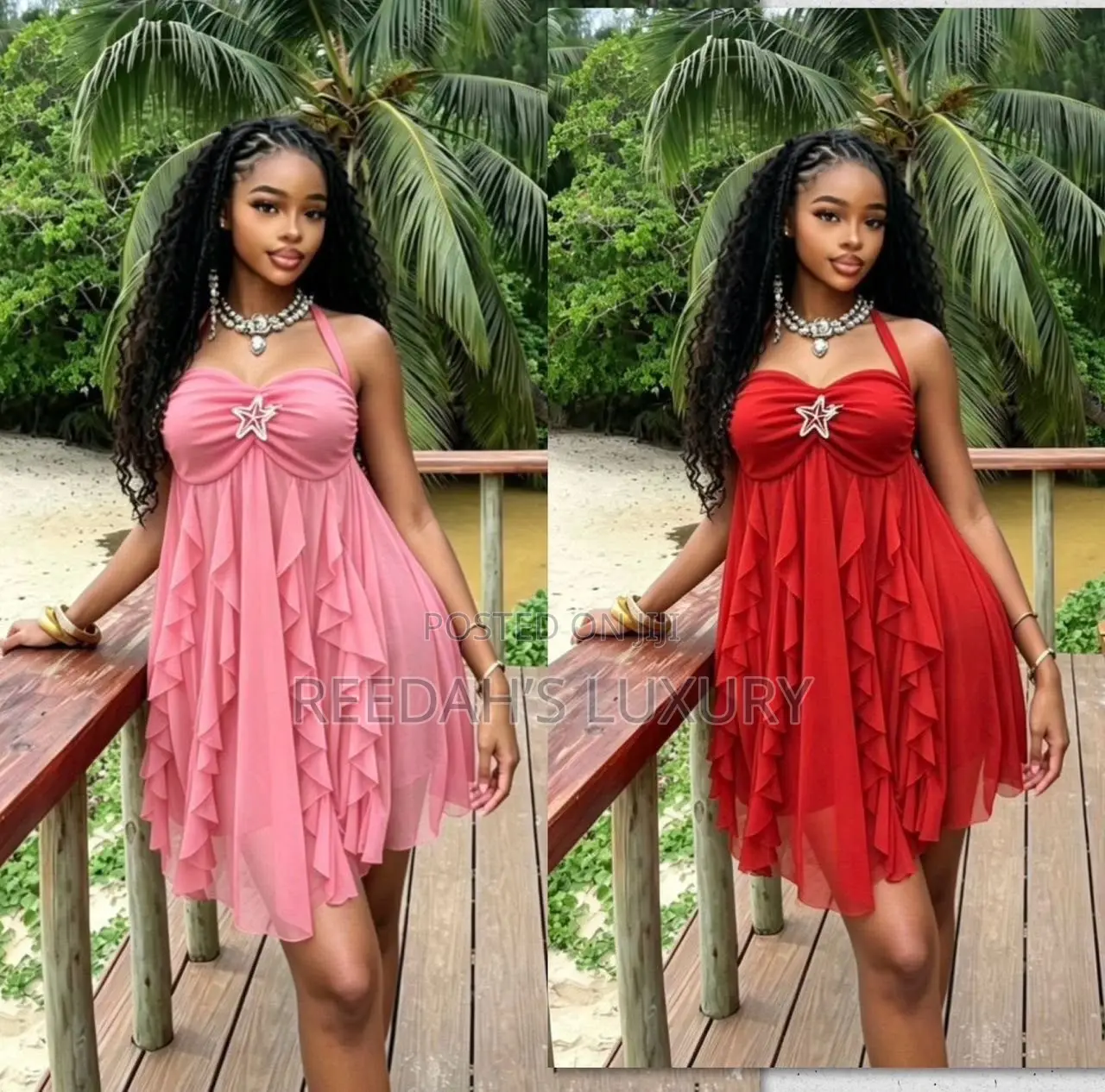 Halter Mini Dress
