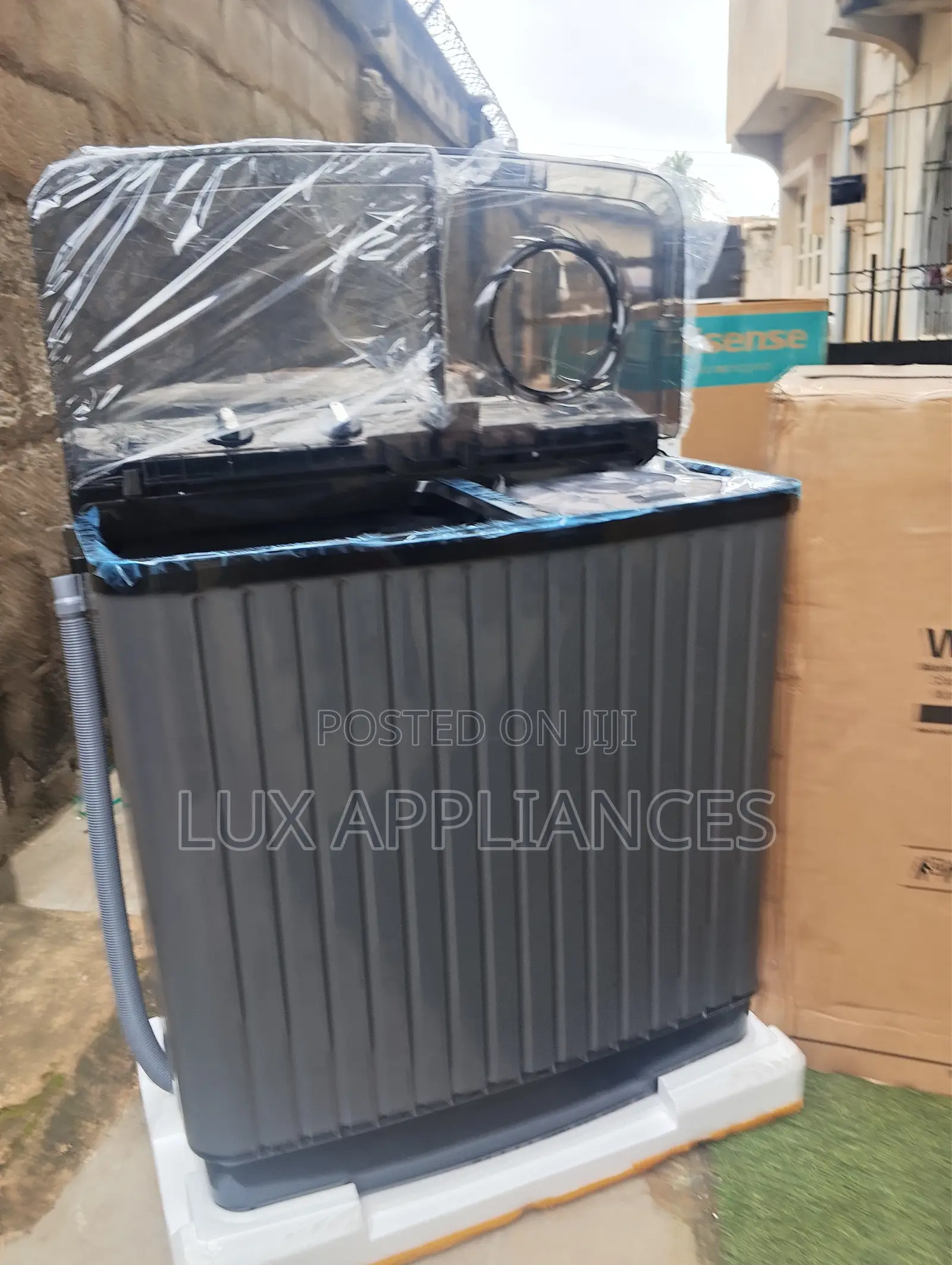 LG 8kg Twin Tub Semi Automatic Washing Machine P800R3AGNC