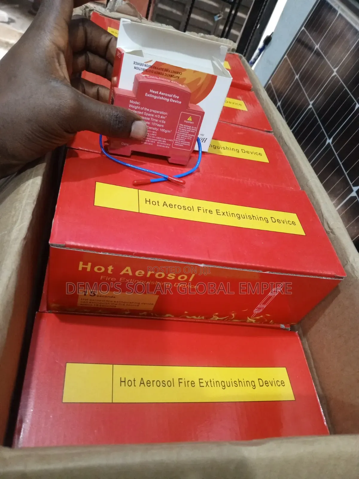Fire Extinguisher Breaker