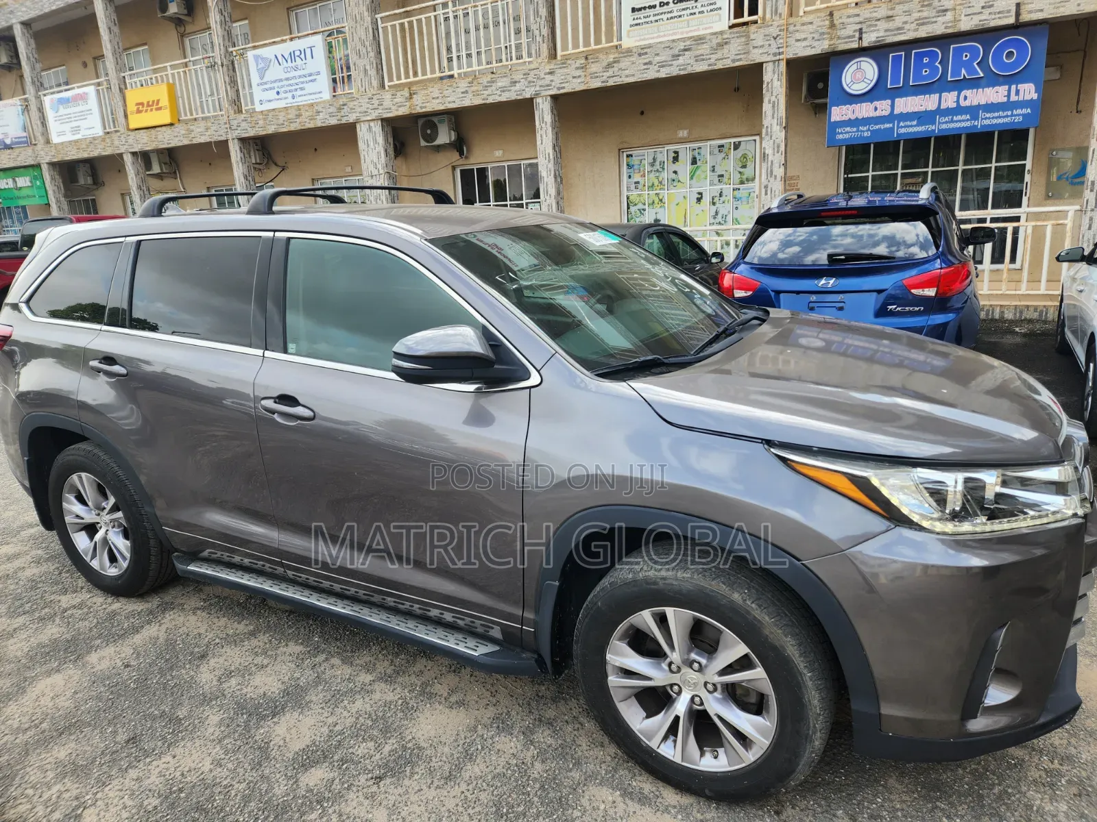 Toyota Highlander LE Plus 4dr SUV AWD (3.5L 6cyl 6A) 2015 Gray