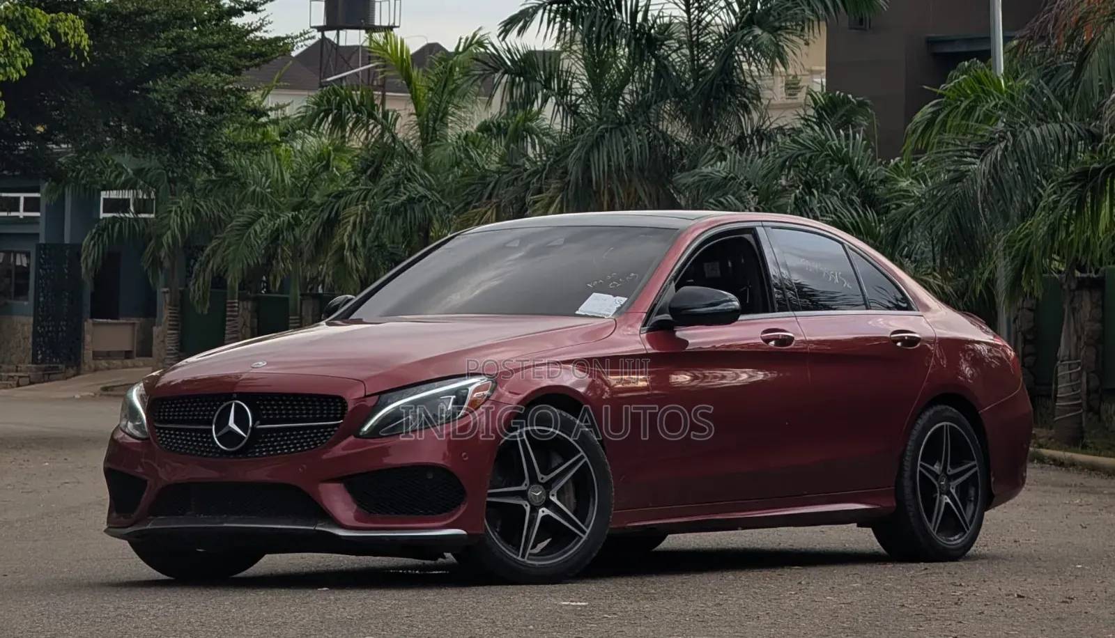 Mercedes-Benz C450 2016 Red