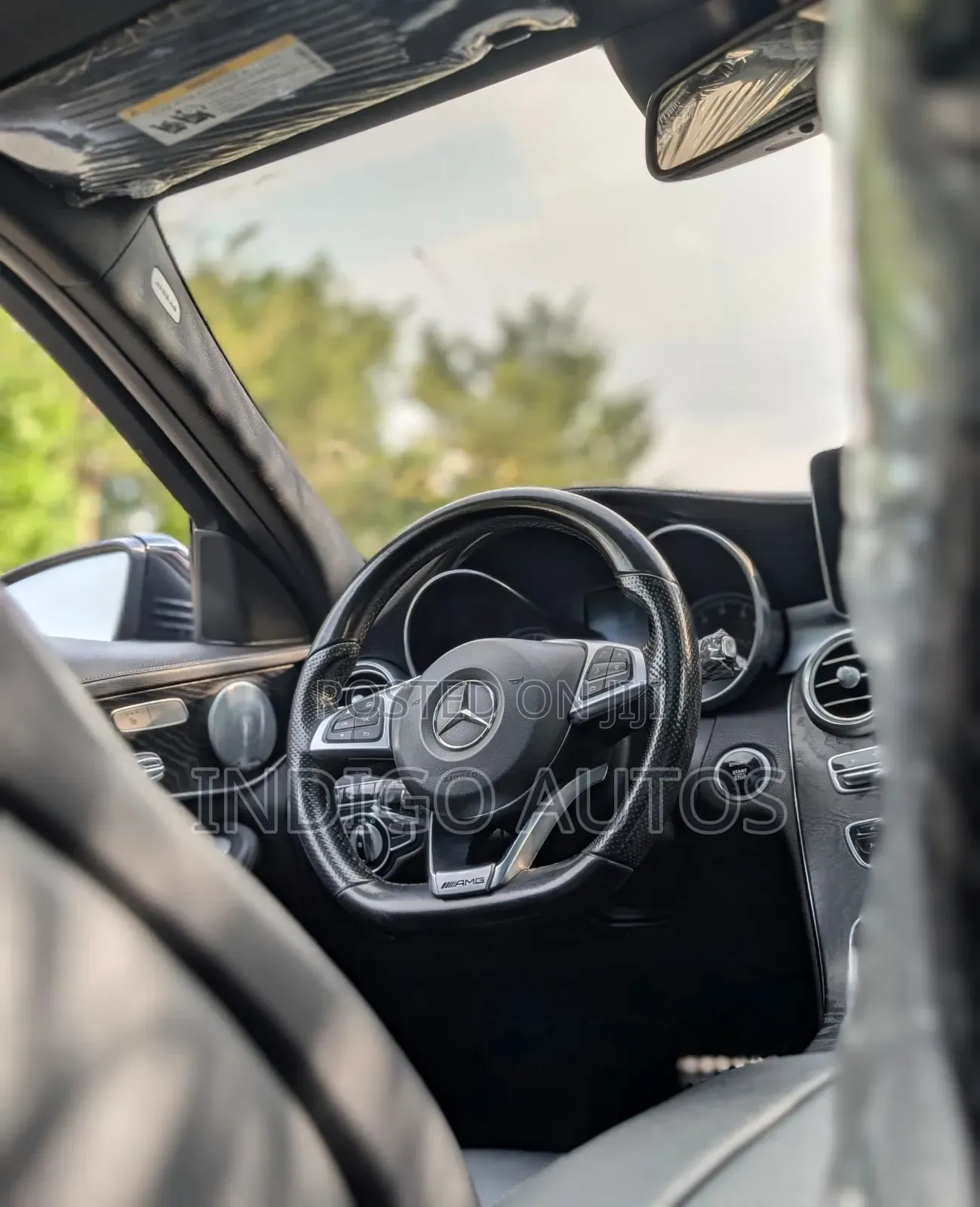 Mercedes-Benz C450 2016 Red