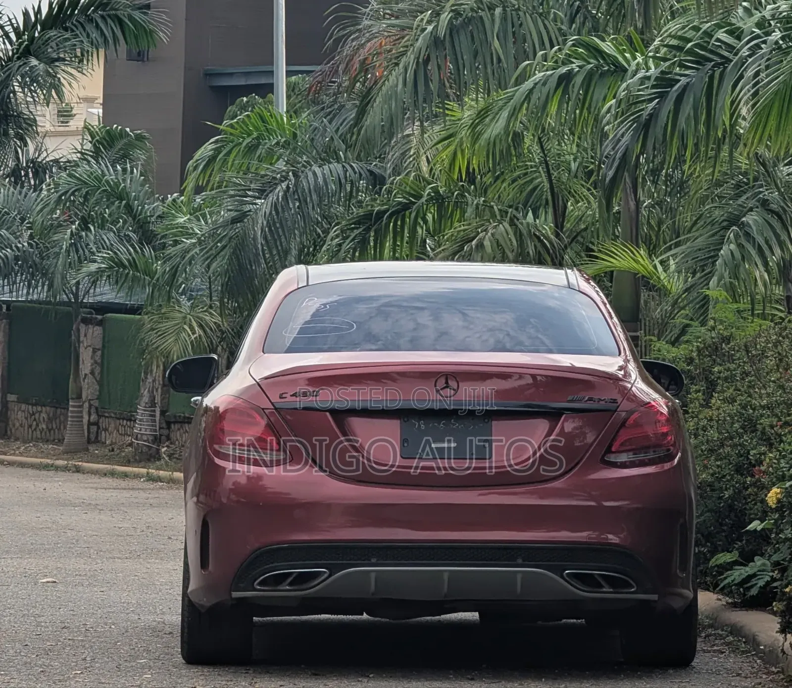 Mercedes-Benz C450 2016 Red
