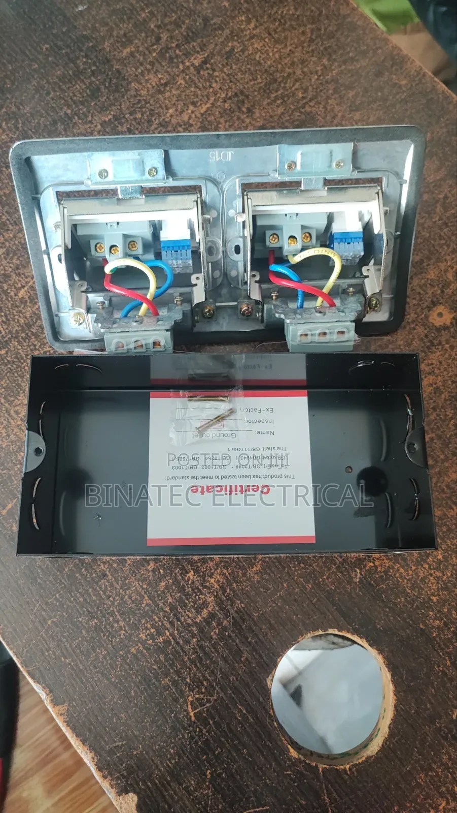 13A Double Socket Floor Sockets With Data Outlets | Office & Home