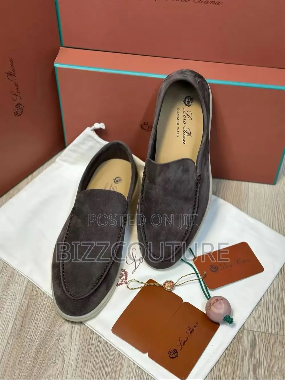 Original Loro Piana Summer Walk Loafers 100% Authentic Guaranteed