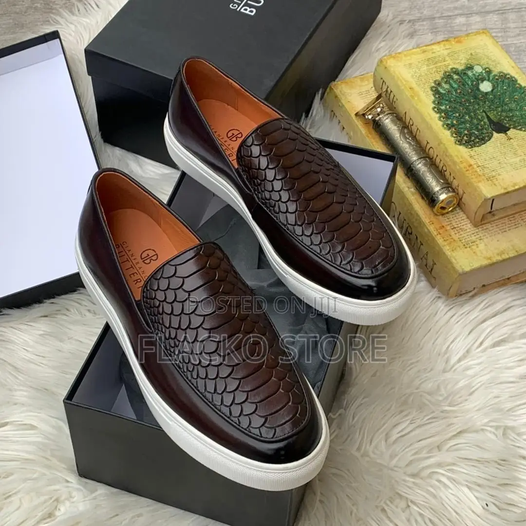 High Quality Gianfranco Butteri Leather Classic Sneakers