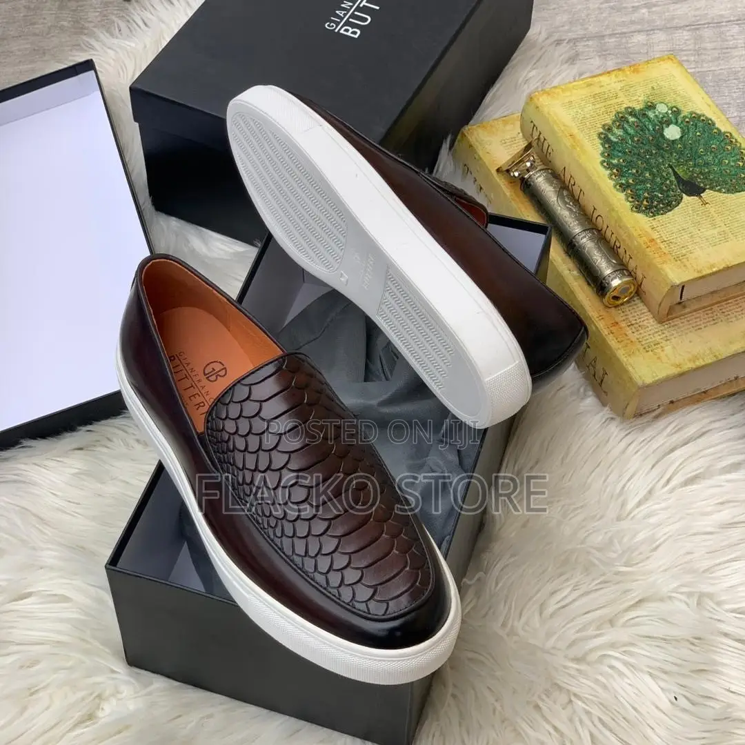 High Quality Gianfranco Butteri Leather Classic Sneakers
