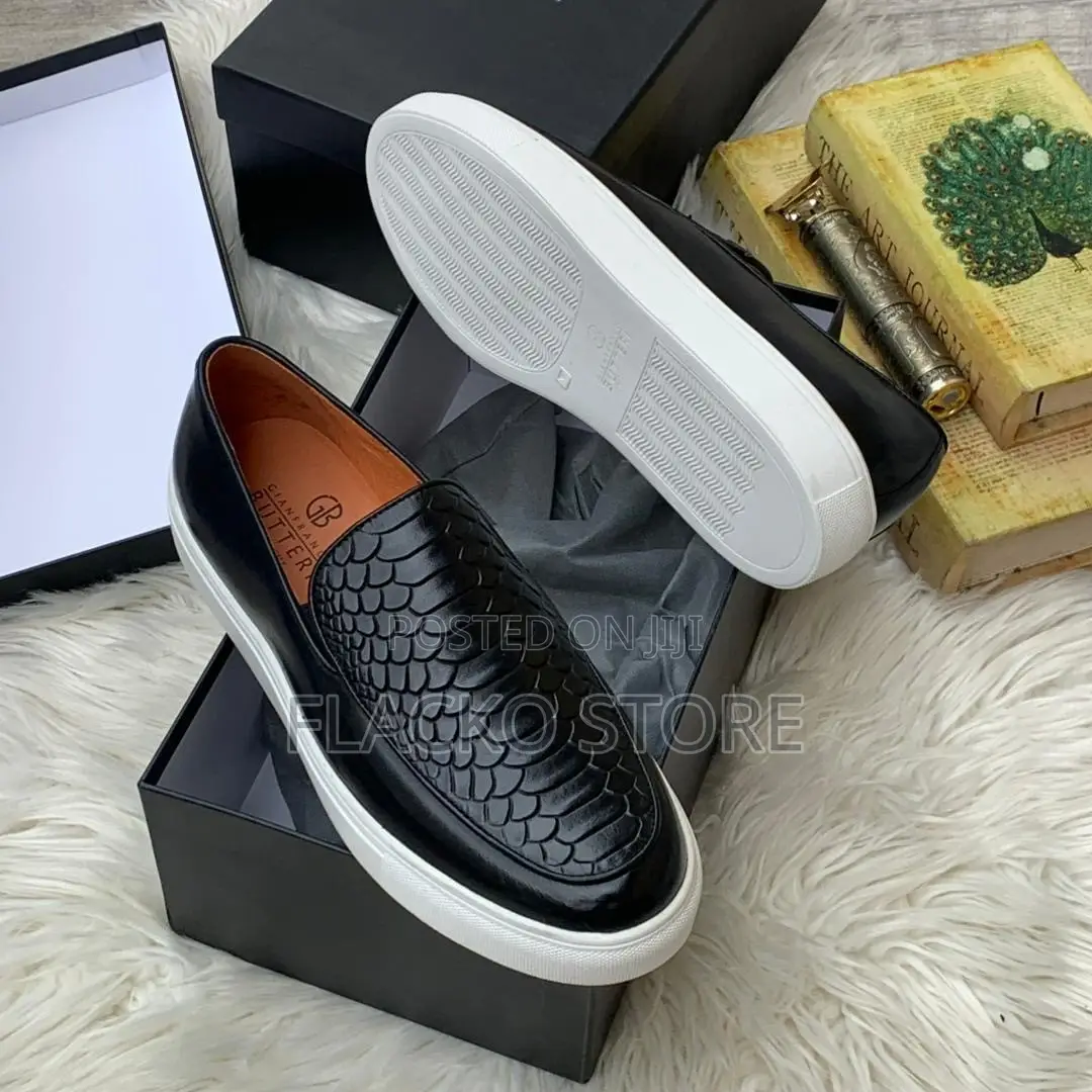 High Quality Gianfranco Butteri Leather Classic Sneakers