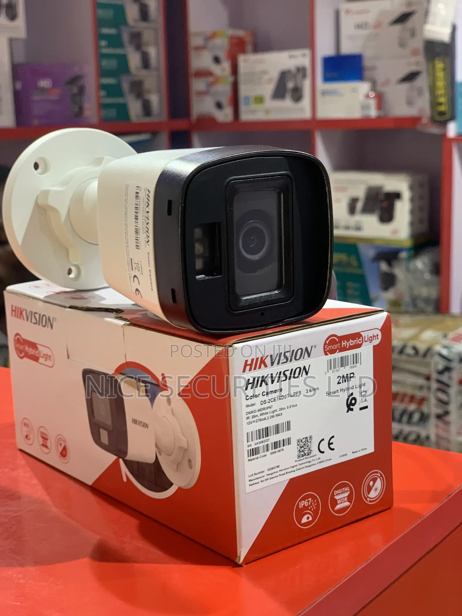 Hikvision 2mp Smart Hybrid Light CCTV Camera