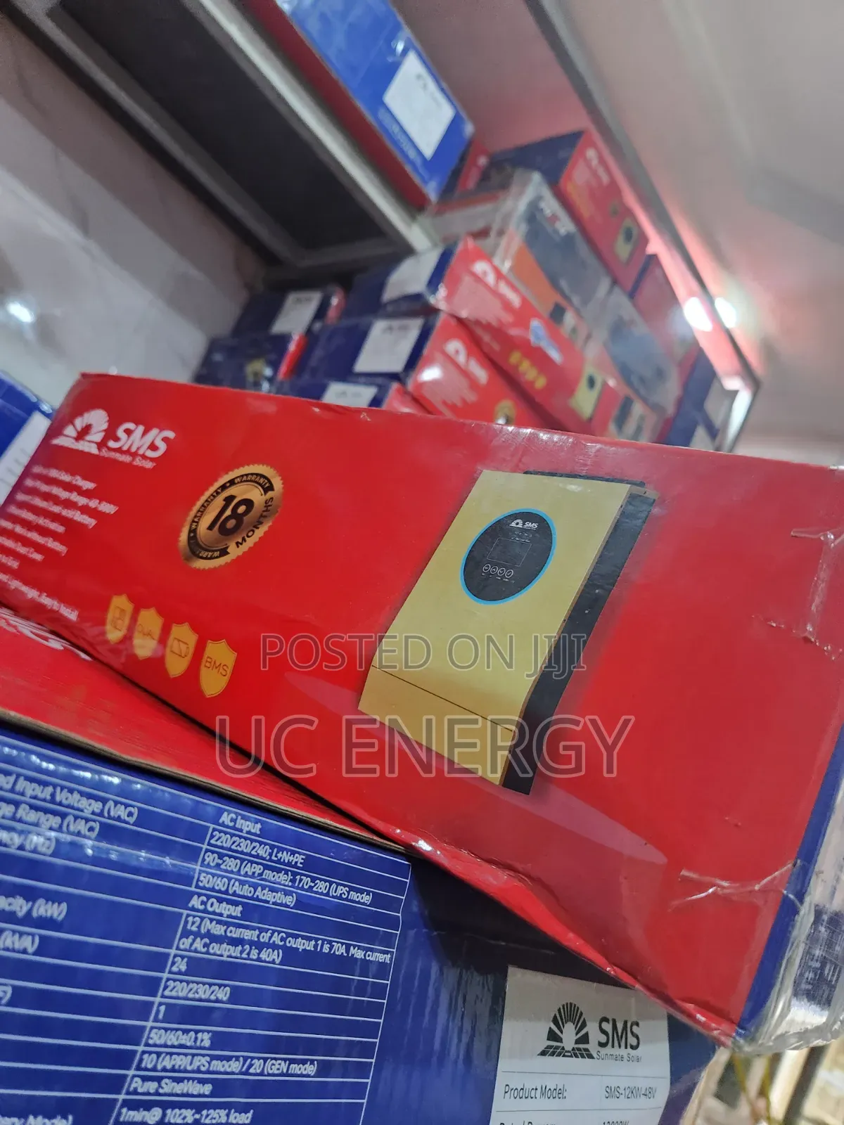 3.6kva 24v SMS Solar Inverter Hybrid