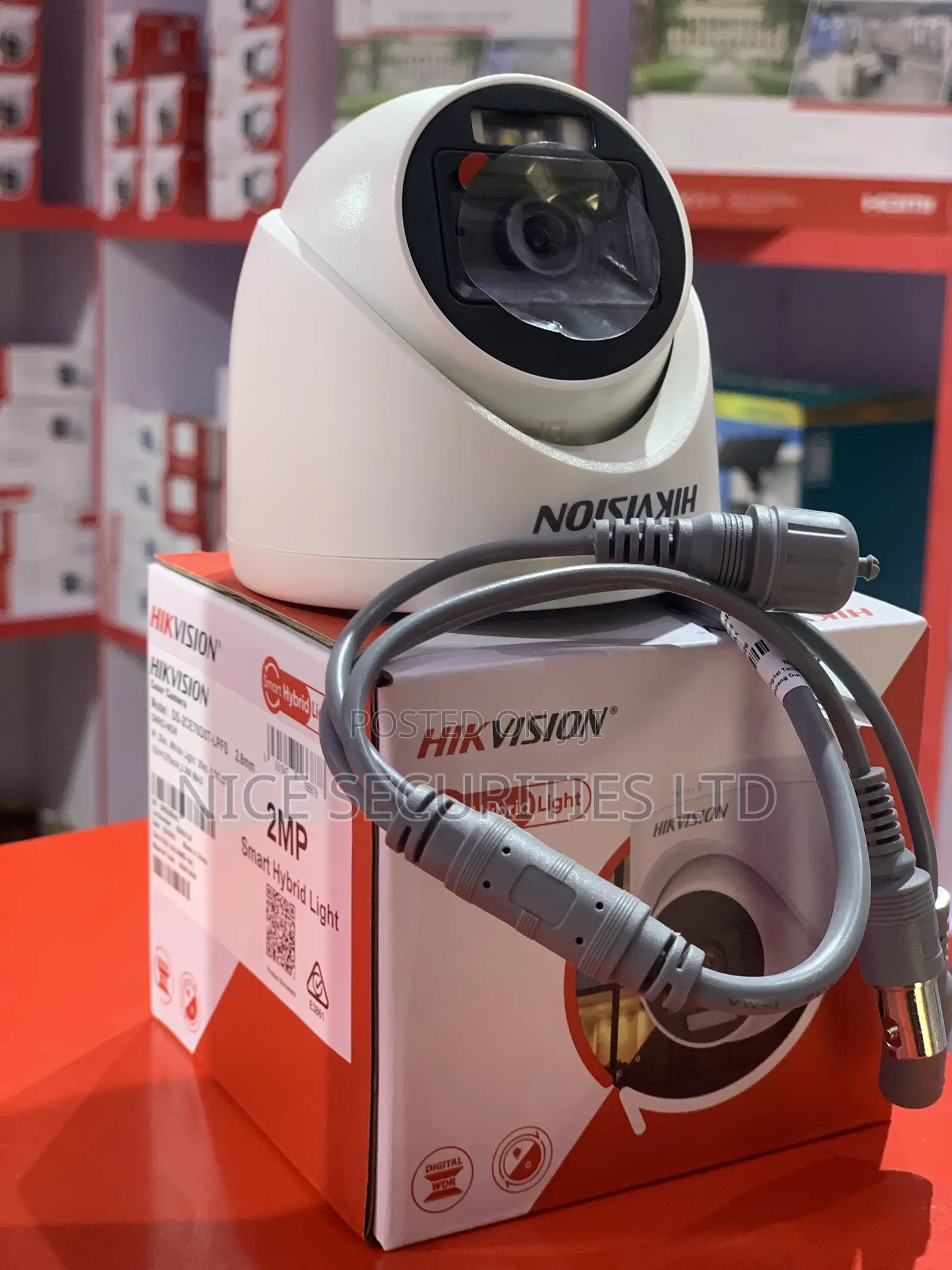 Hikvision 2mp Smart Hybrid Light CCTV Indoor Camera