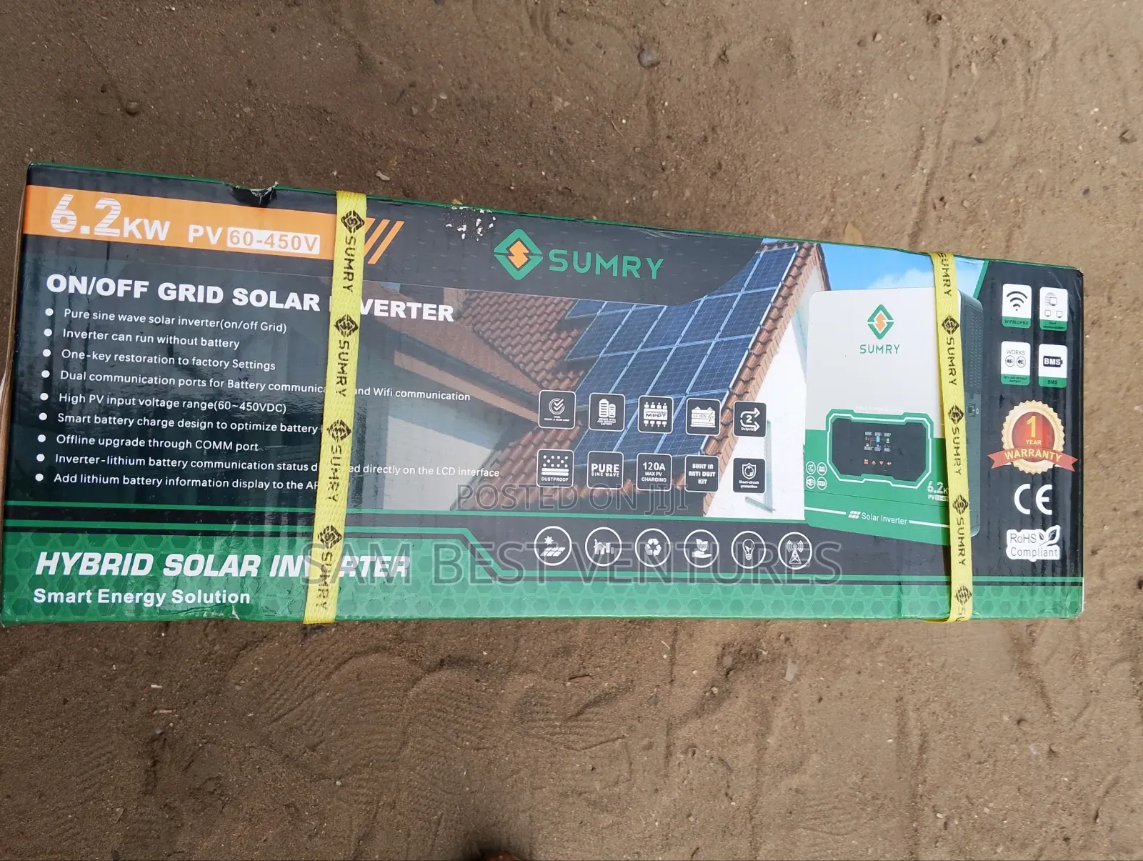 6.2kva 48v Sumry Solar Hybrid Inverter