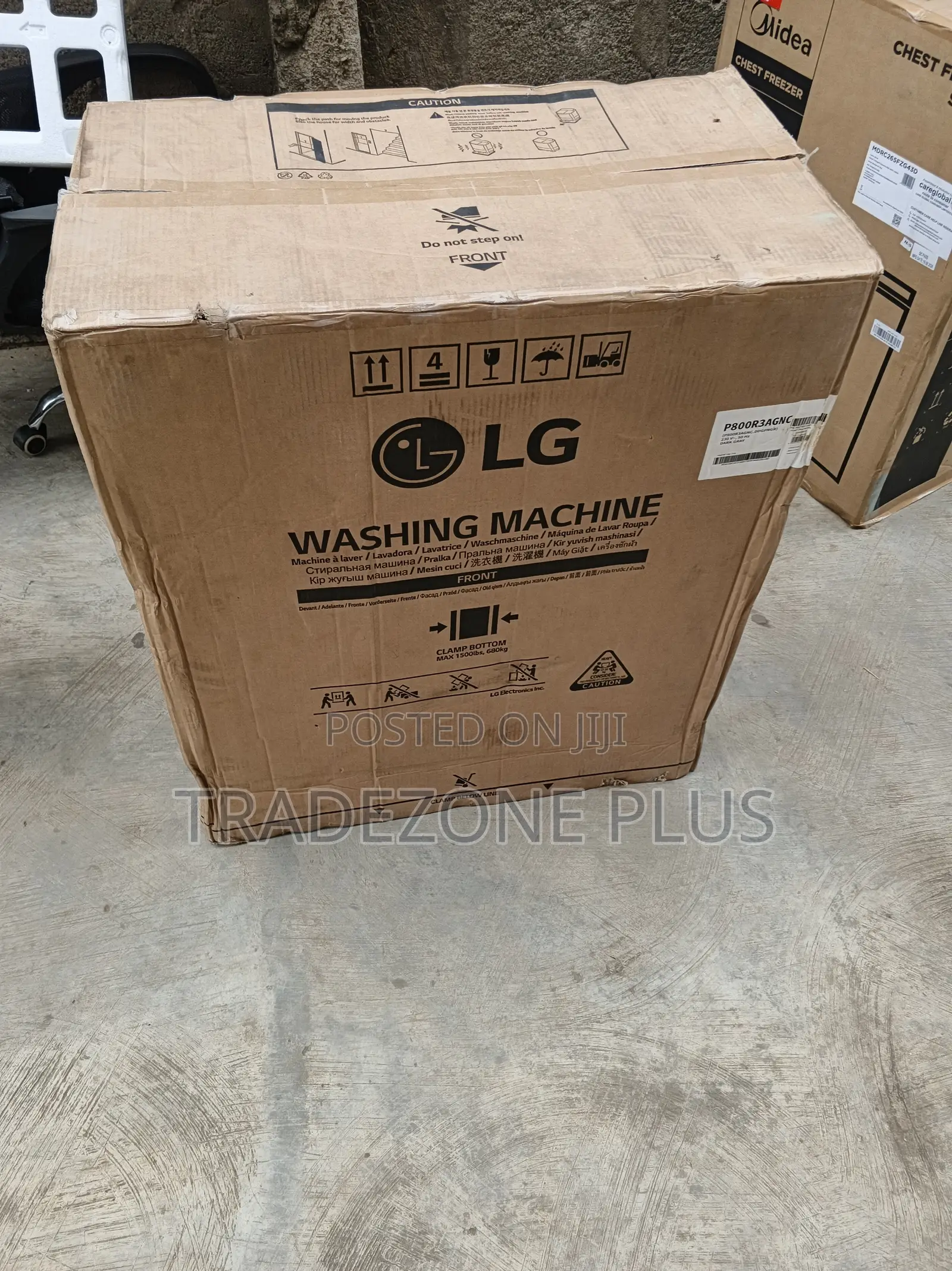 LG P800R3AGNC 8KG Twin Tub Washer for Household Laundry