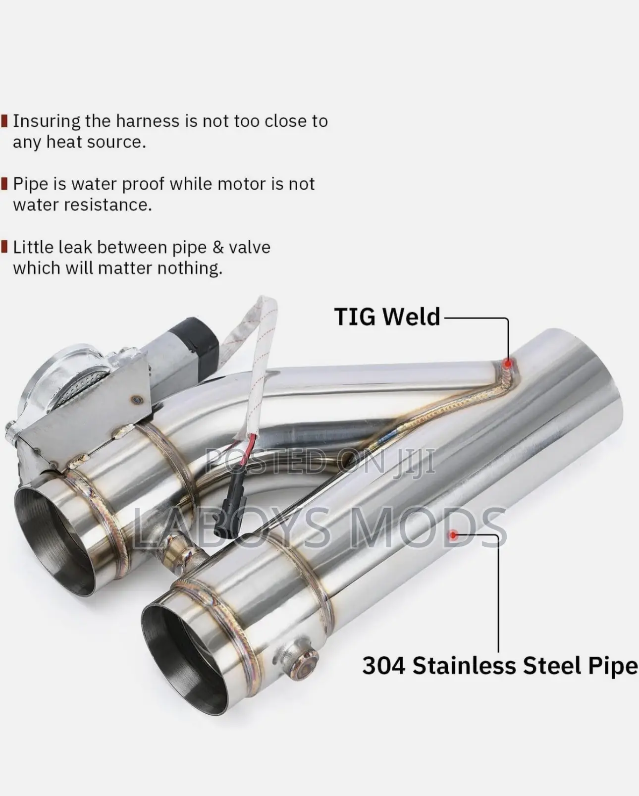 Silencer Y Pipe Exhaust