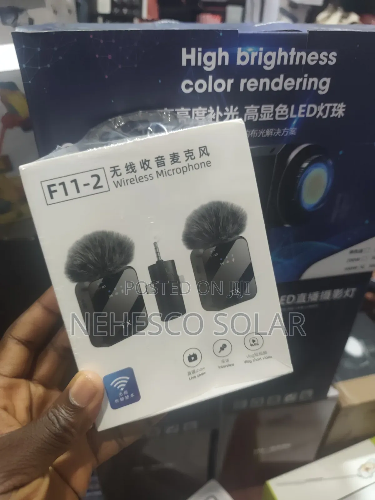 F11-2 Noise Reduction Wireless Lavalier Mic