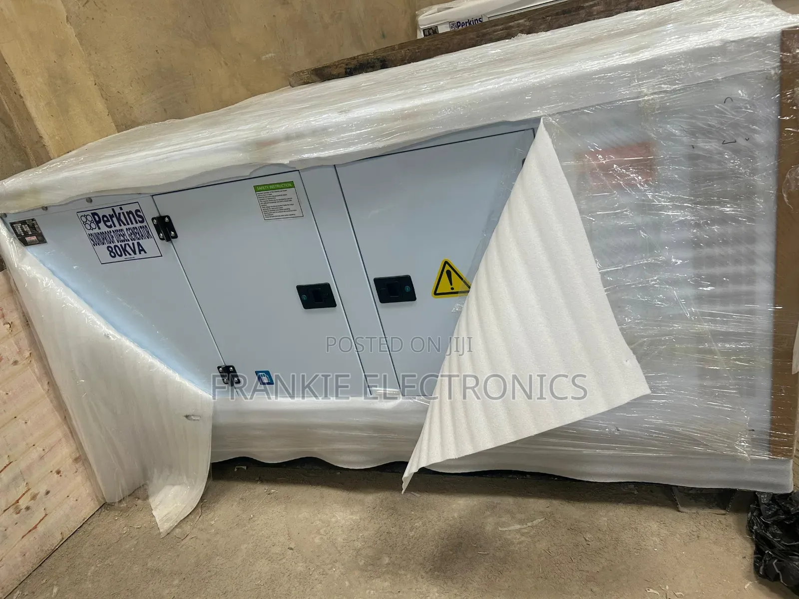 Original 80kva Perkins Generator 100% Copper Coil