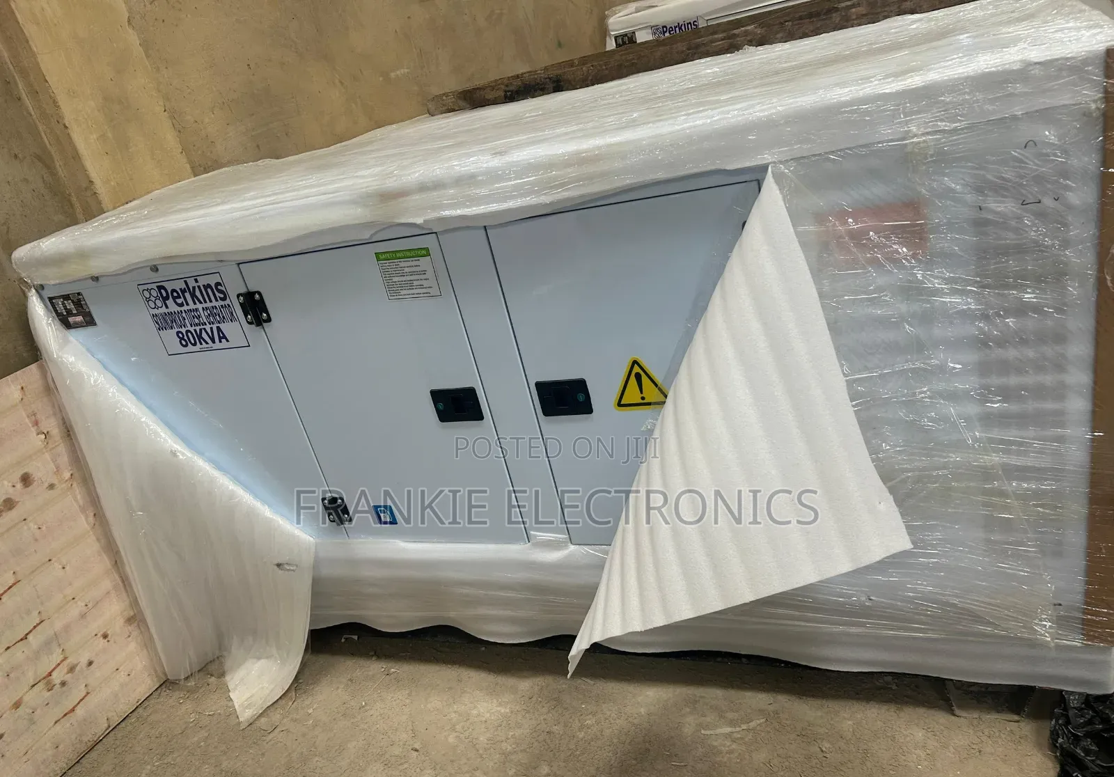 Original 80kva Perkins Generator 100% Copper Coil