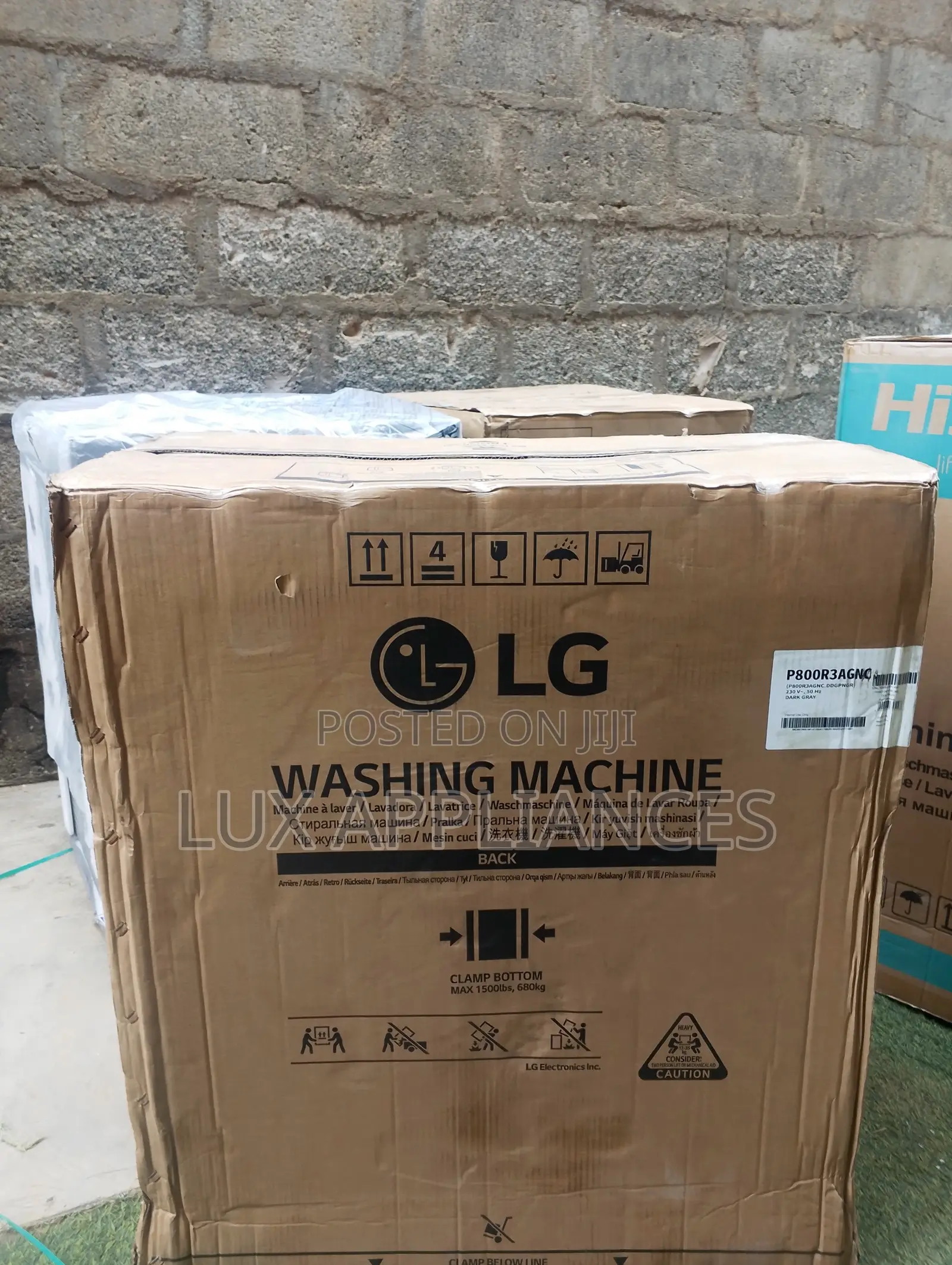 LG 8kg Top Load Twin Tub Washing Machine With 3+1 Wash Programs