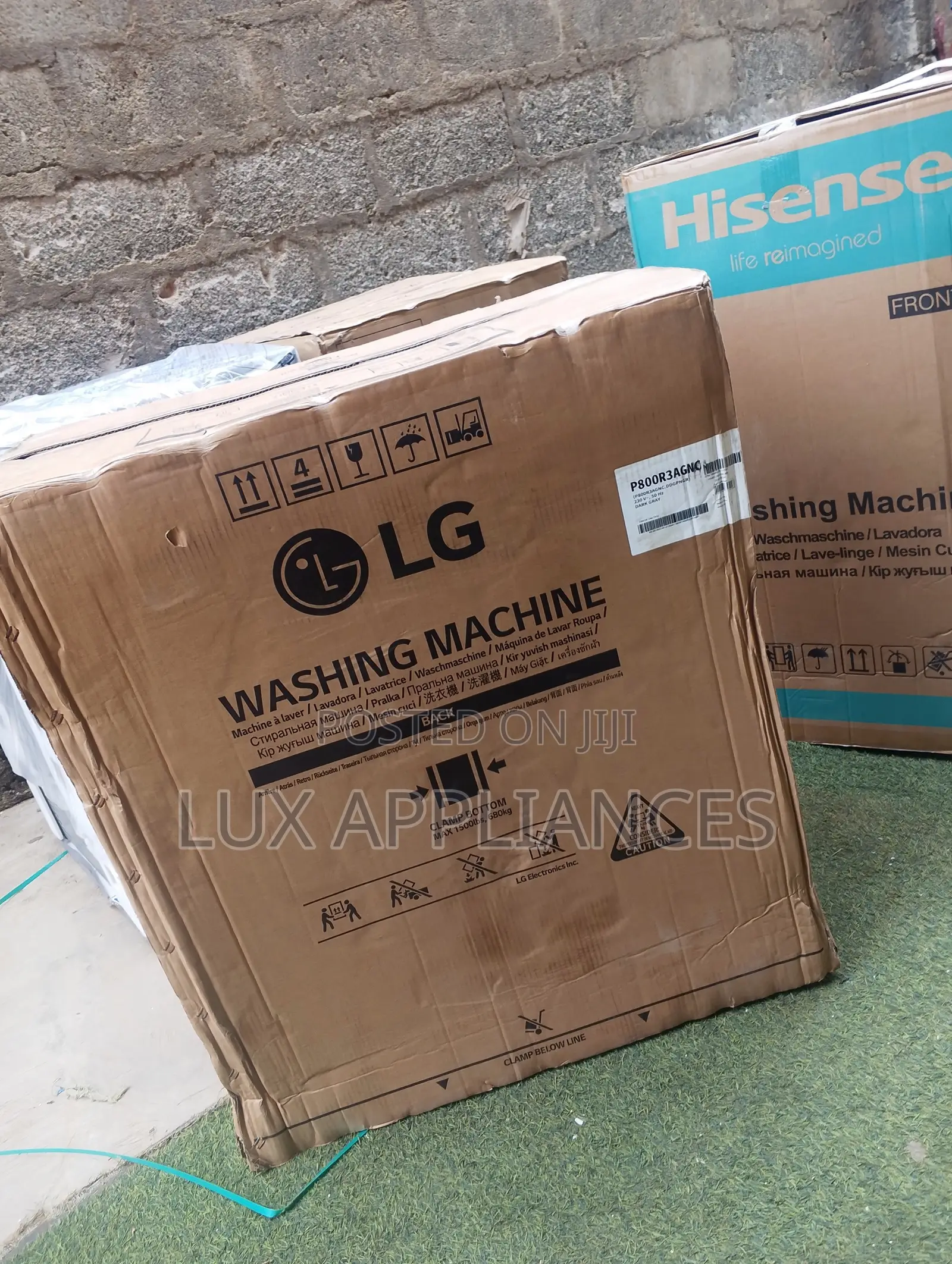 LG P800R3AGNC 8kg Twin Tub Washer With Soak Function