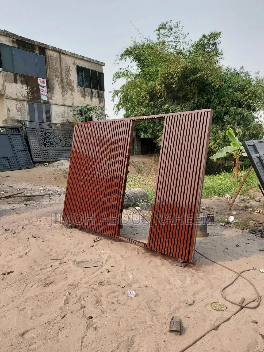 3mm Pipe Entrance Gate