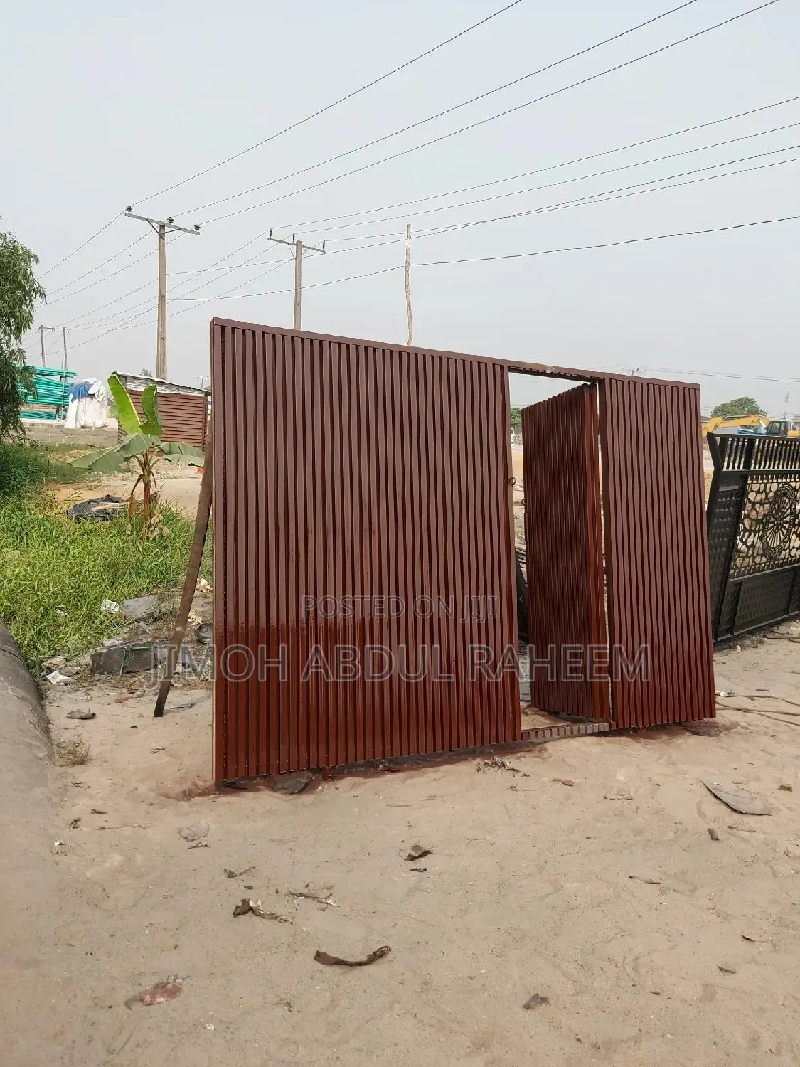 3mm Pipe Entrance Gate