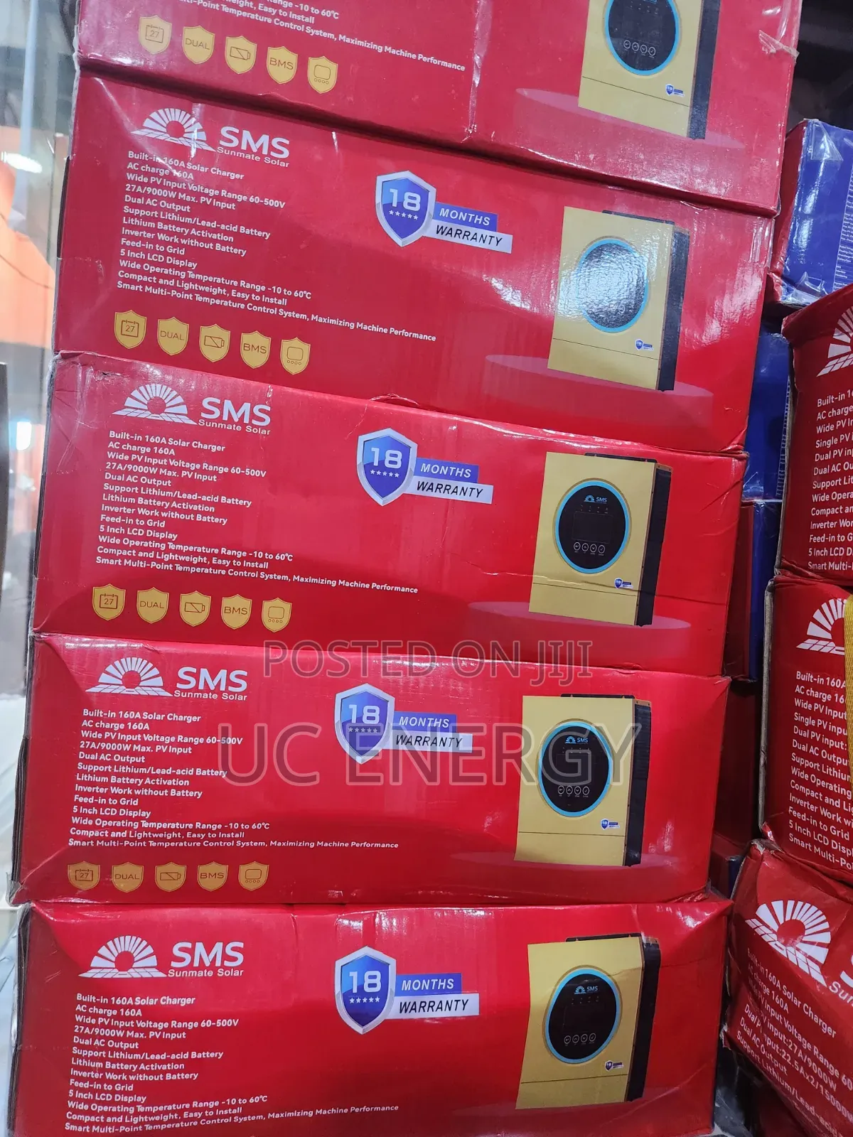 5kva 24v SMS Solar Inverter Hybrid