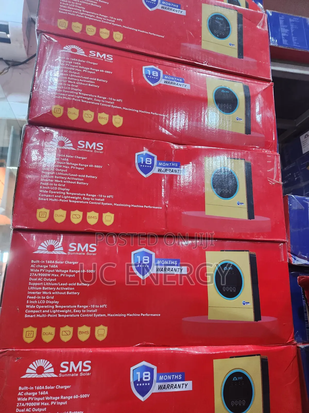 5kva 24v SMS Solar Inverter Hybrid