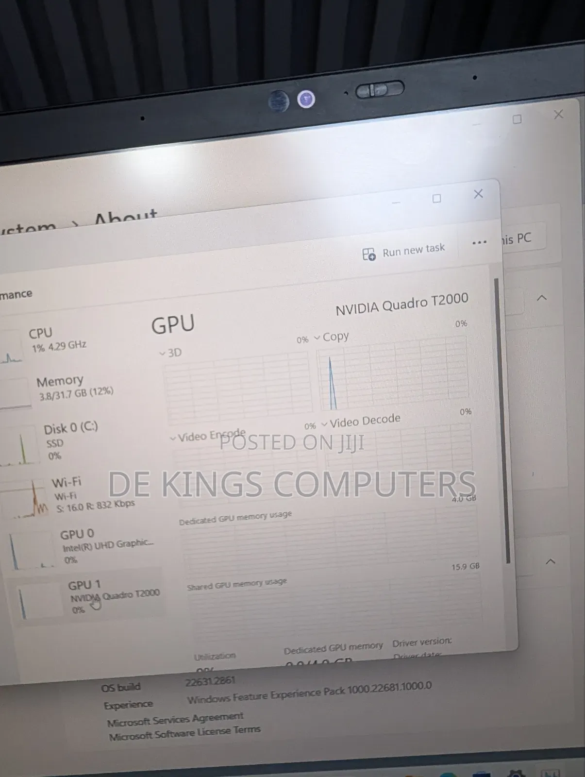 Laptop Lenovo ThinkPad P1 Gen 3 32GB Intel Core i7 SSD 512GB