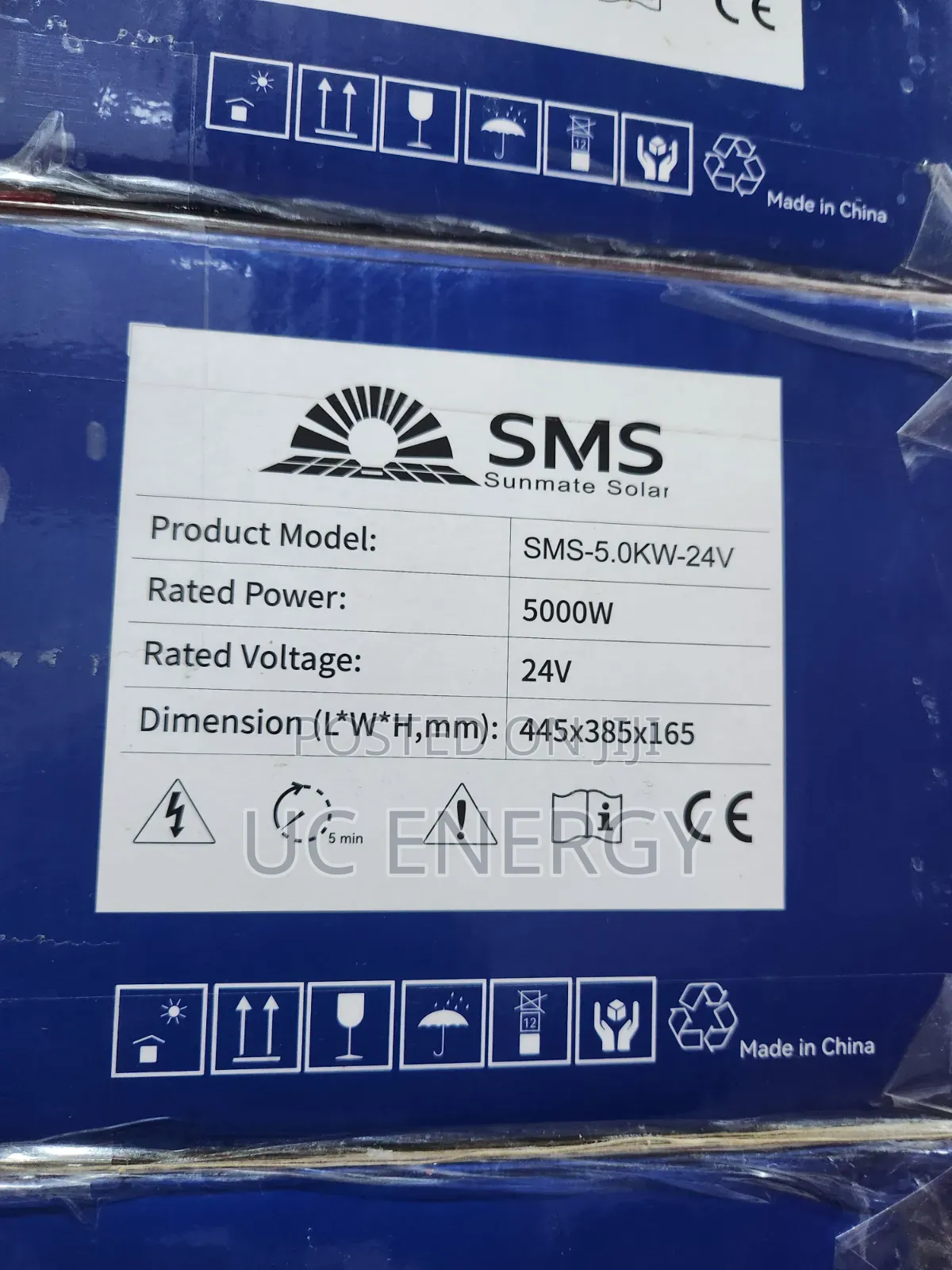 5kva 24v SMS Solar Inverter Hybrid