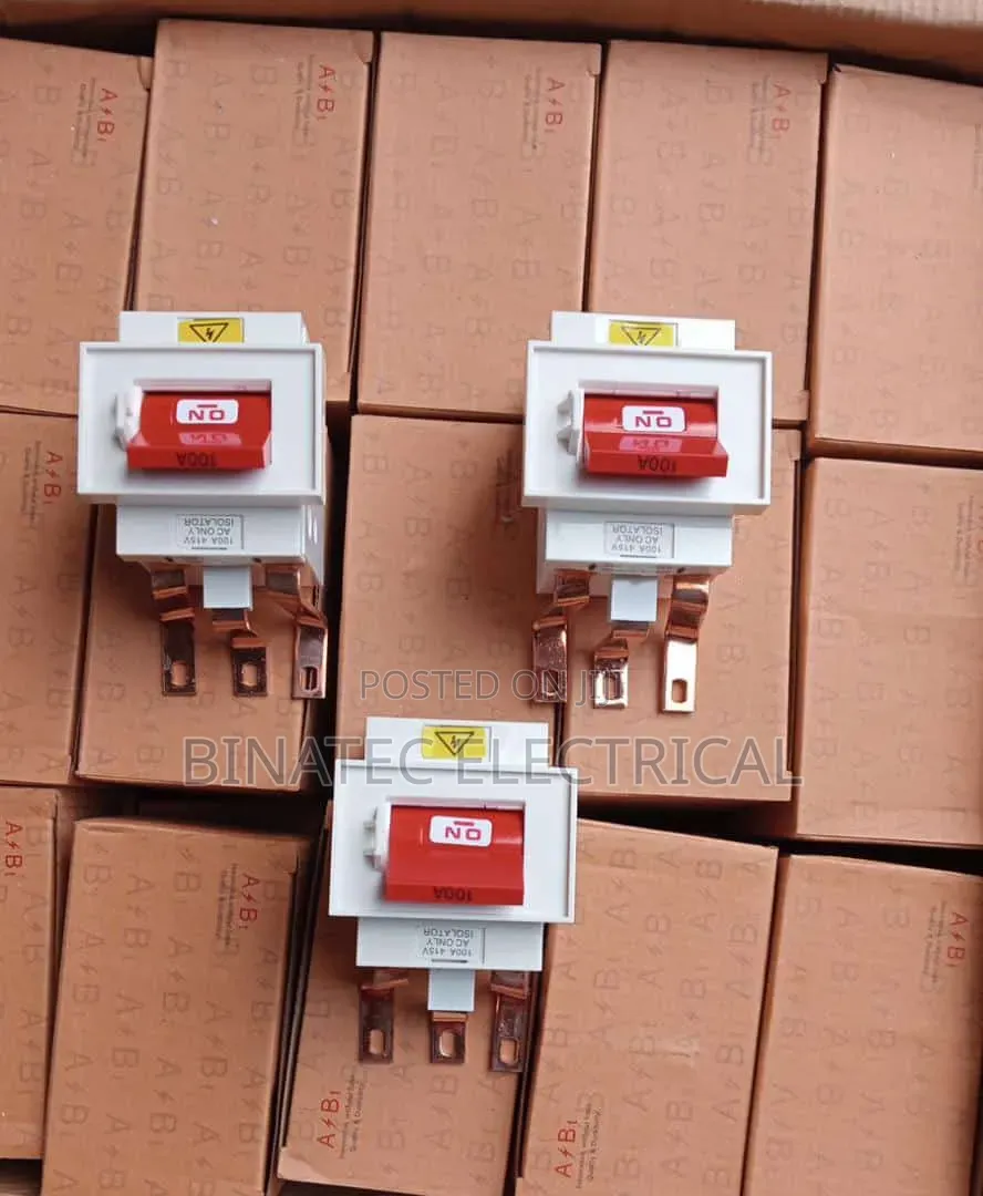 A&B 100A 3 Pole Main Control Breaker | Quality & Reliable