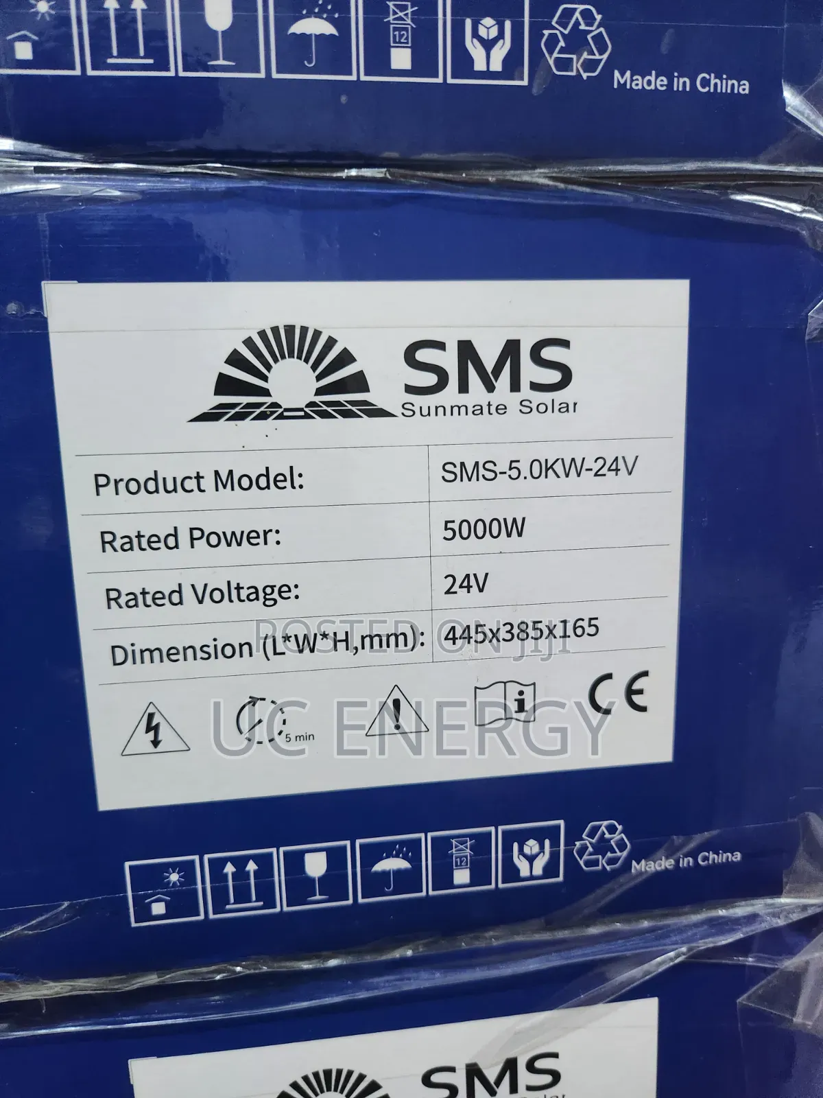 5kva 24v SMS Solar Inverter Hybrid