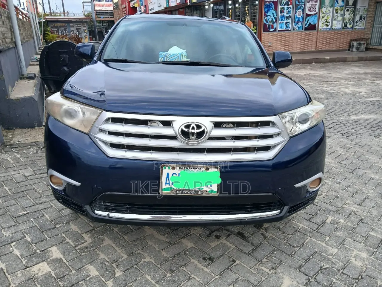 Toyota Highlander 2012 Blue