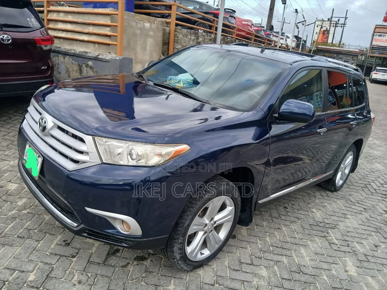 Toyota Highlander 2012 Blue