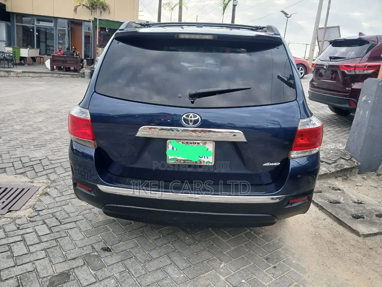 Toyota Highlander 2012 Blue