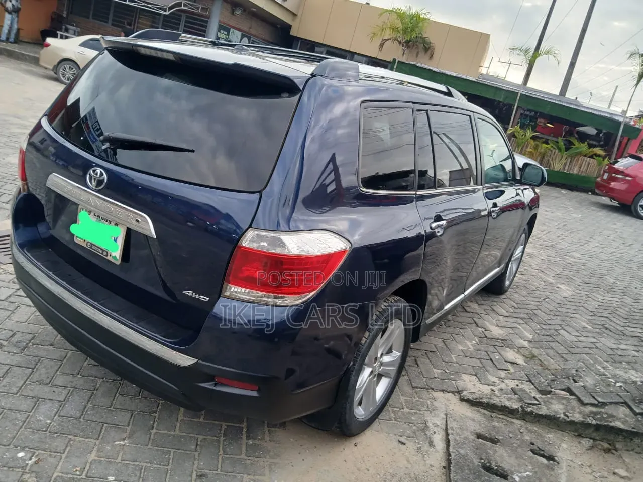 Toyota Highlander 2012 Blue
