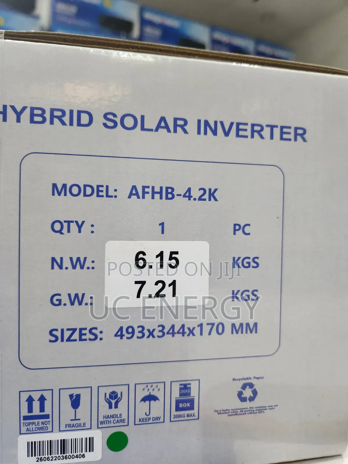4.2kva 24v Africell Solar Inverter Hybrid