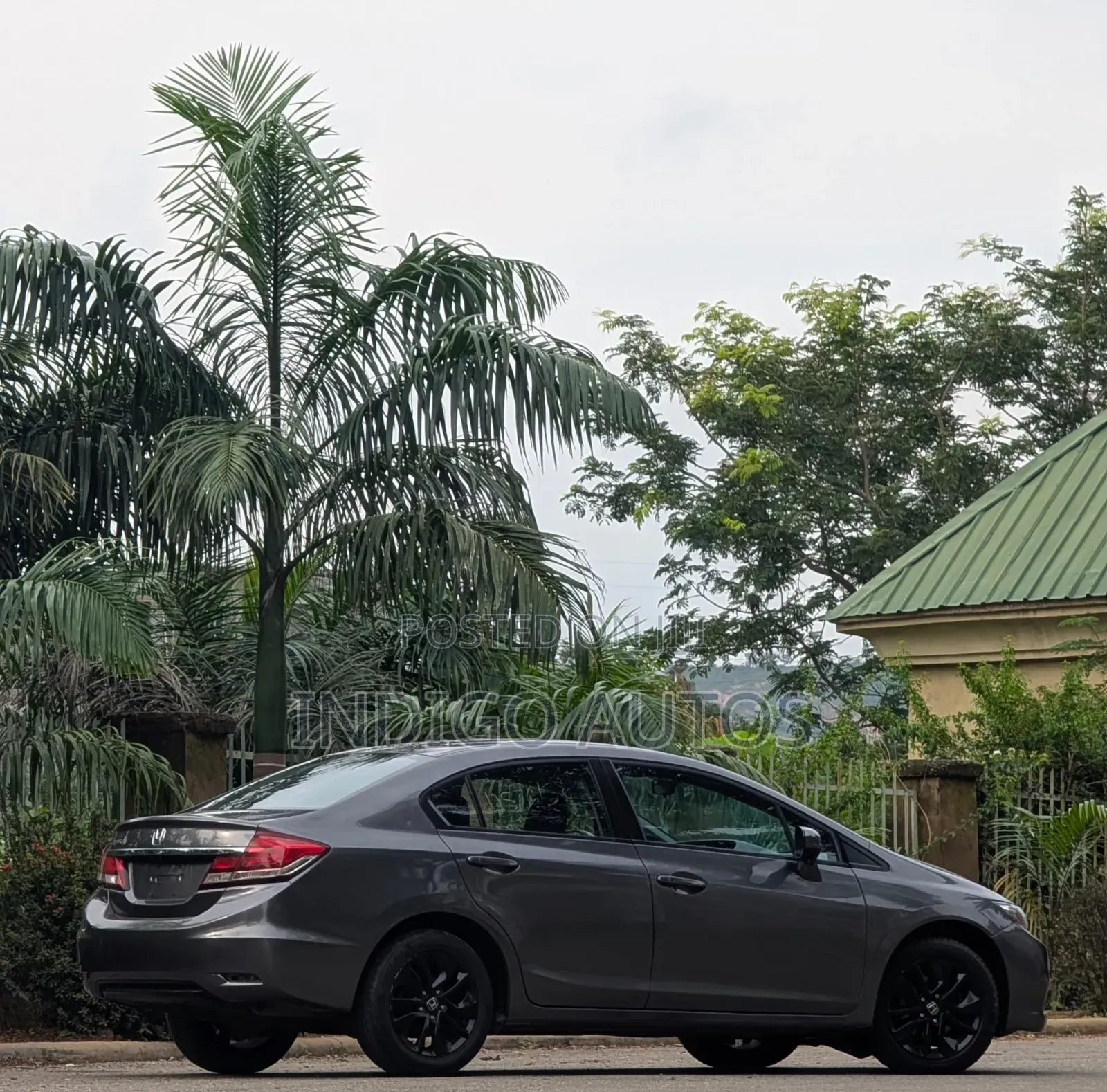 Honda Civic Sedan EX 2013 Gray