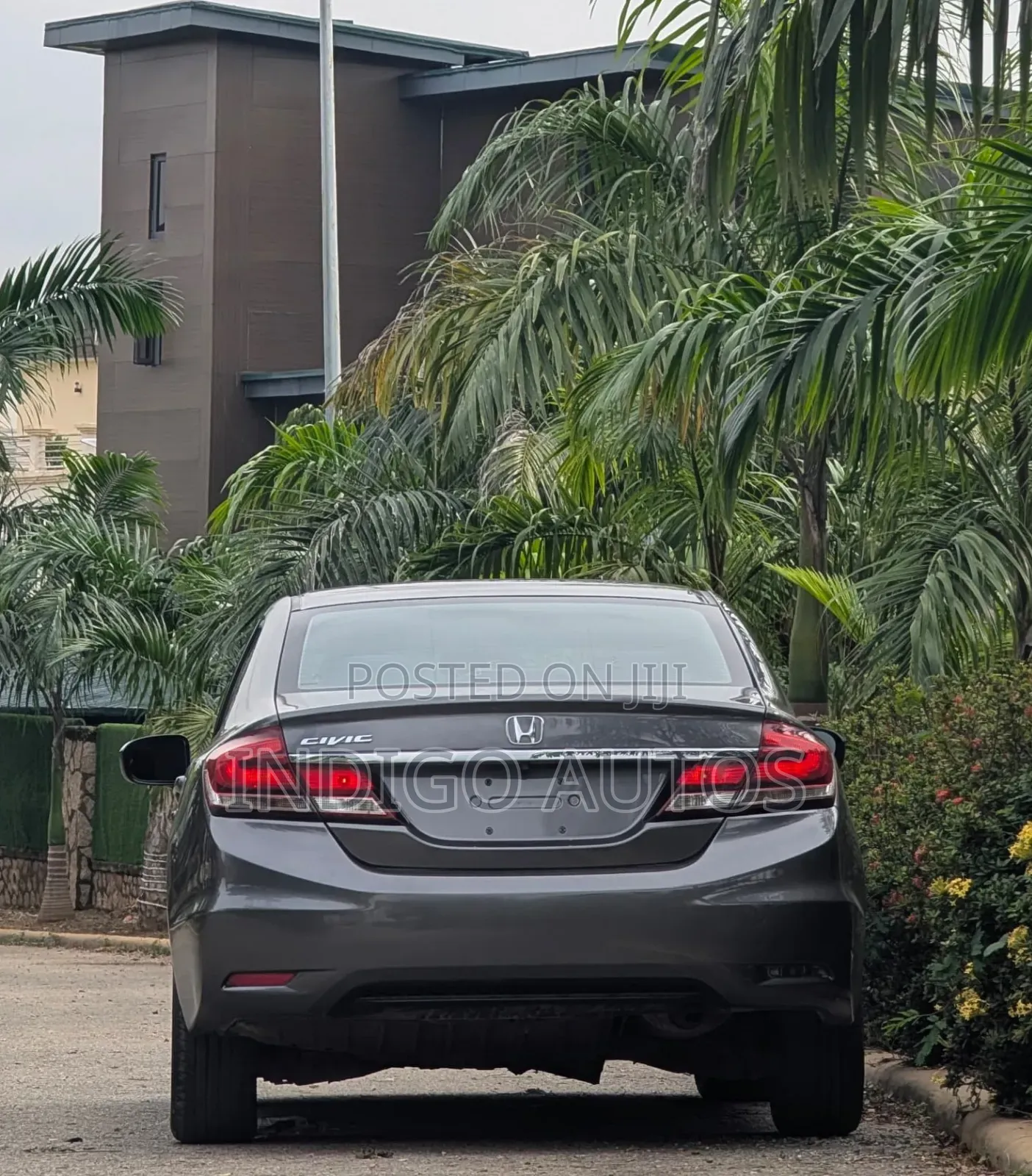 Honda Civic Sedan EX 2013 Gray