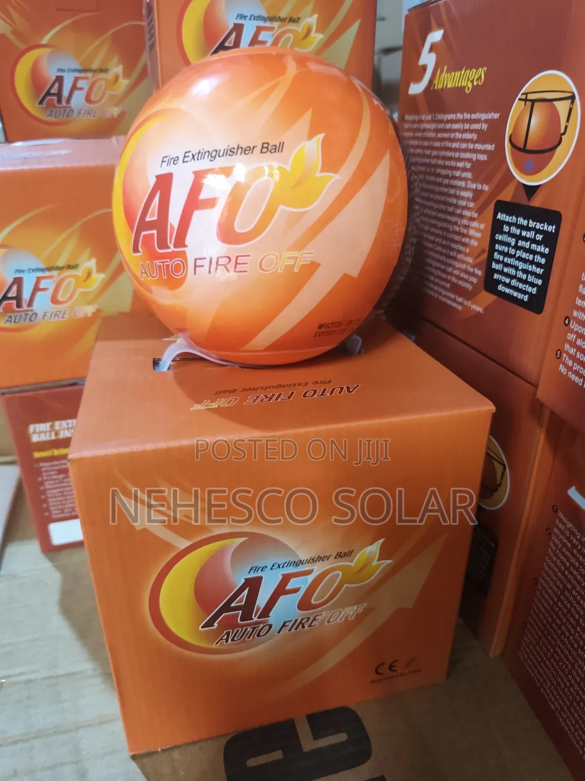 Big Fire Extinguisher Ball for Home & Business