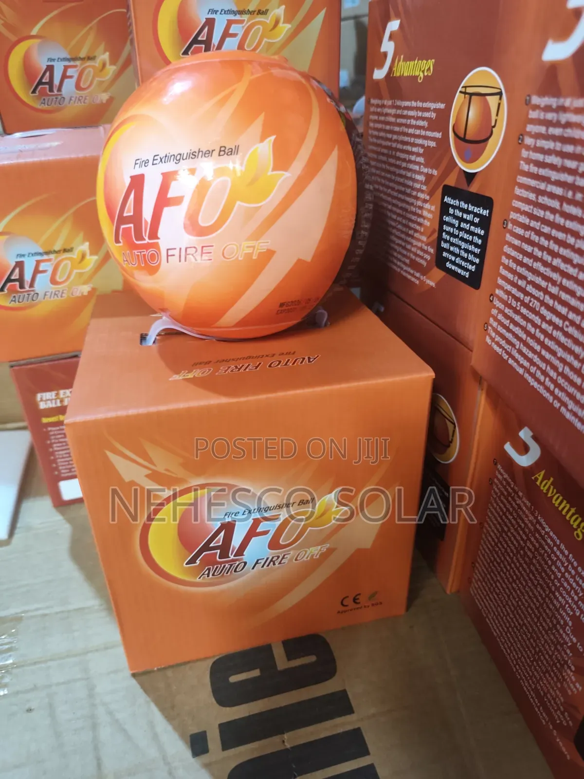 Original Fire Extinguisher Ball for Electrical Fire Safety
