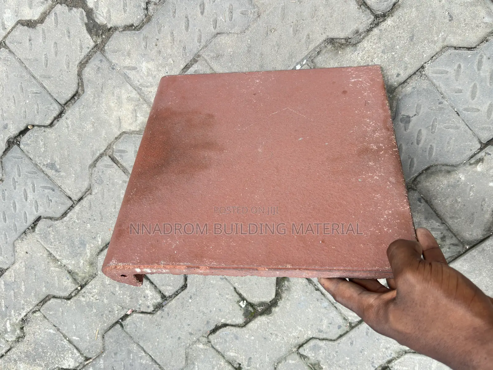 33/33 Thick Red Spanish Copping Tiles