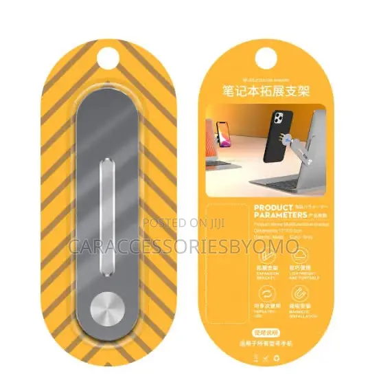 Magnetic Folding Laptop Side Mount Phone Holder