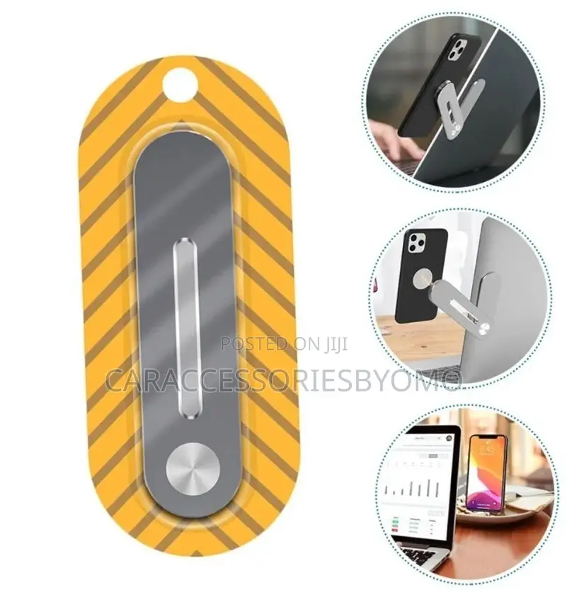 Magnetic Folding Laptop Side Mount Phone Holder