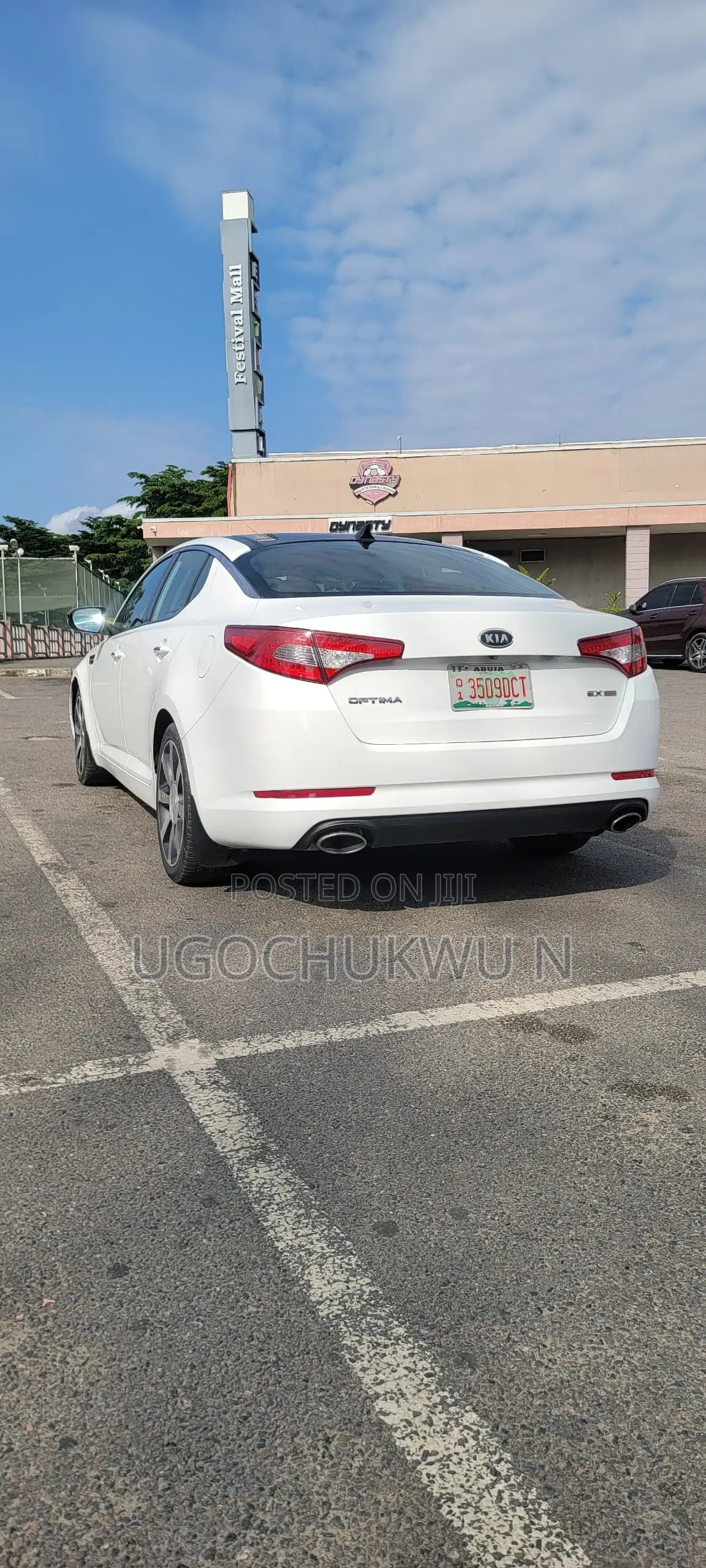 Kia Optima SX 4dr Sedan (2.4L 4cyl 6A) 2012 White