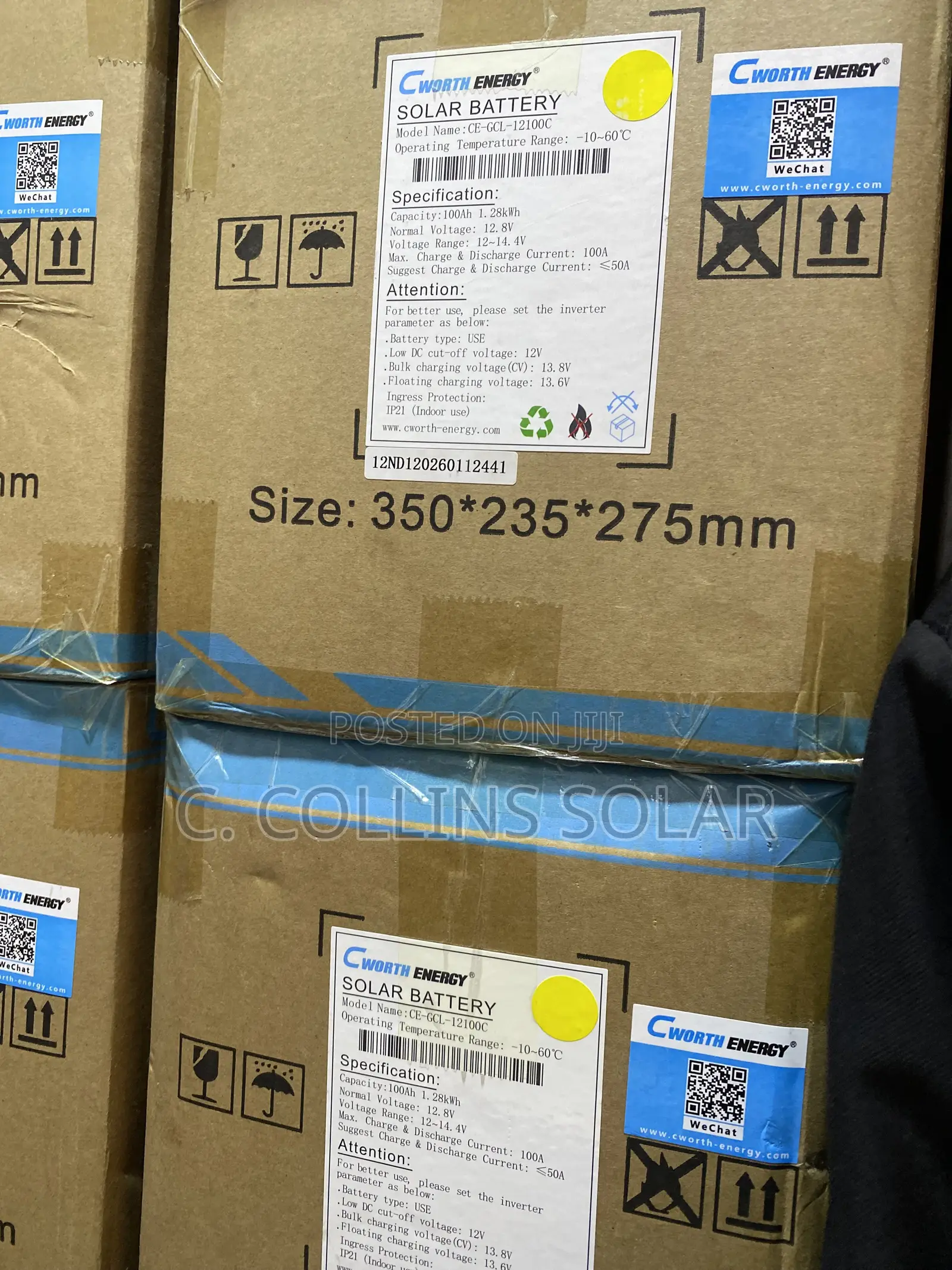 1.5kwh ,2.5kwh and 3.5kwh Cworth Lithium Battery Available