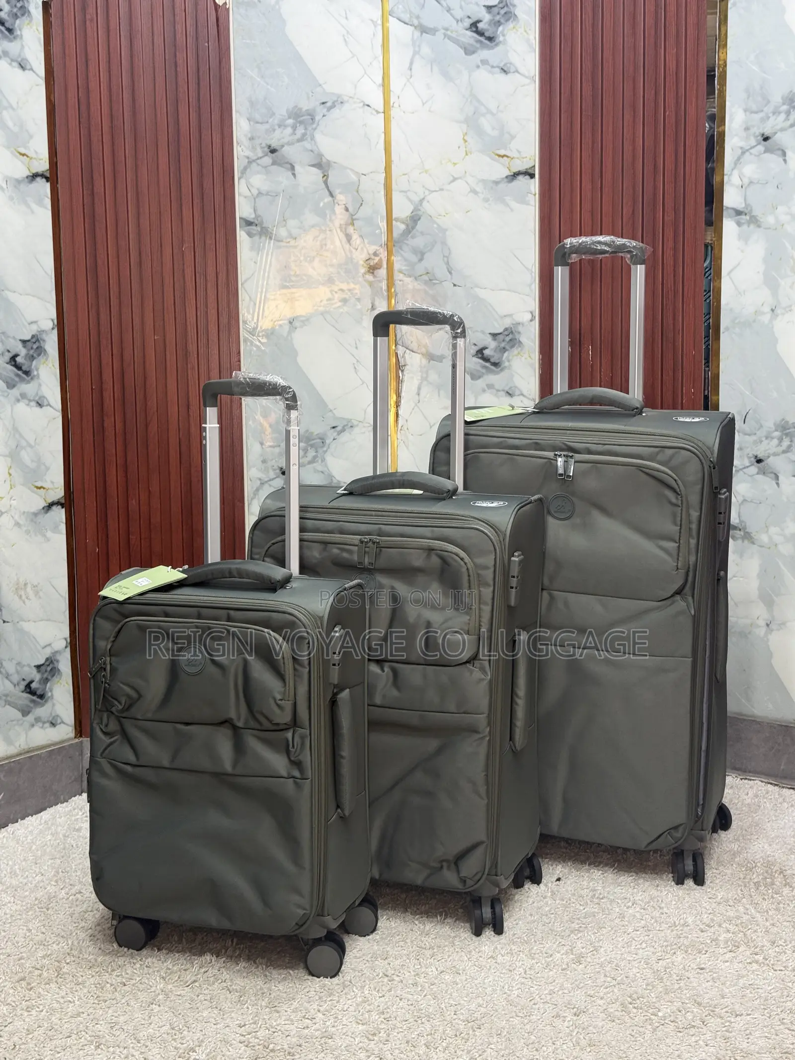 Elegant Fabric Travel Box