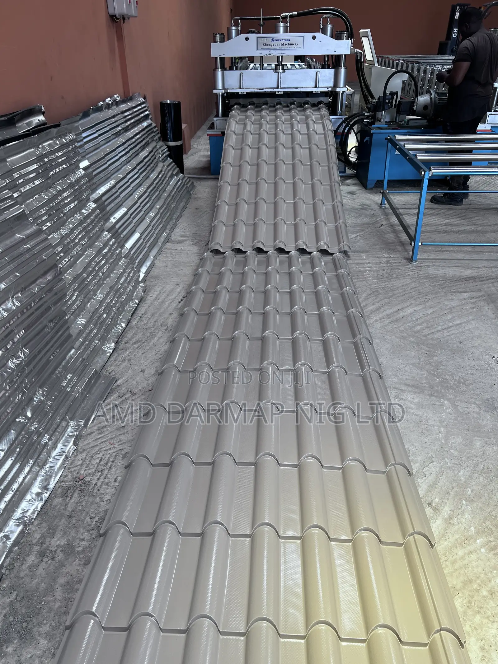 Metcoppo Aluminum Roofing Sheet.