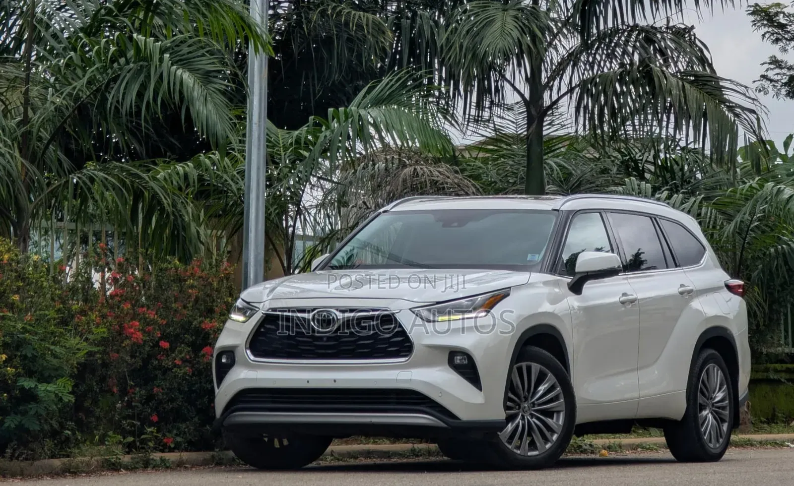 Toyota Highlander Platinum 2021 White