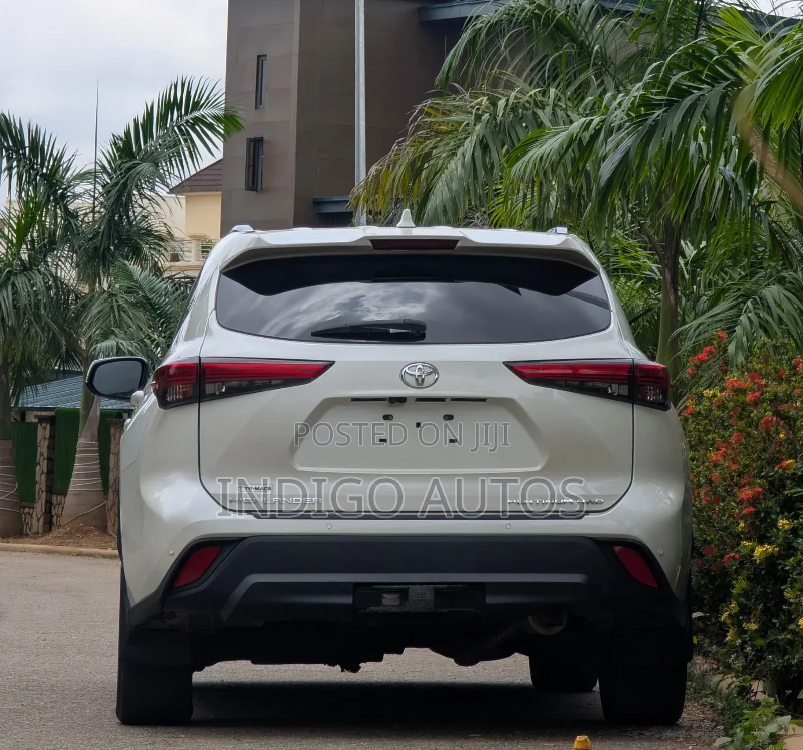 Toyota Highlander Platinum 2021 White